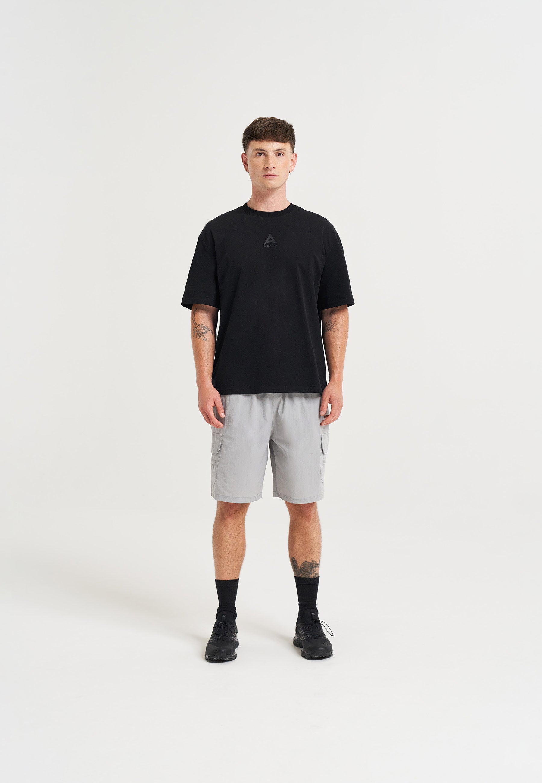 SHORT CARGO TECH A-GAME POUR HOMMES - GRIS ACIER