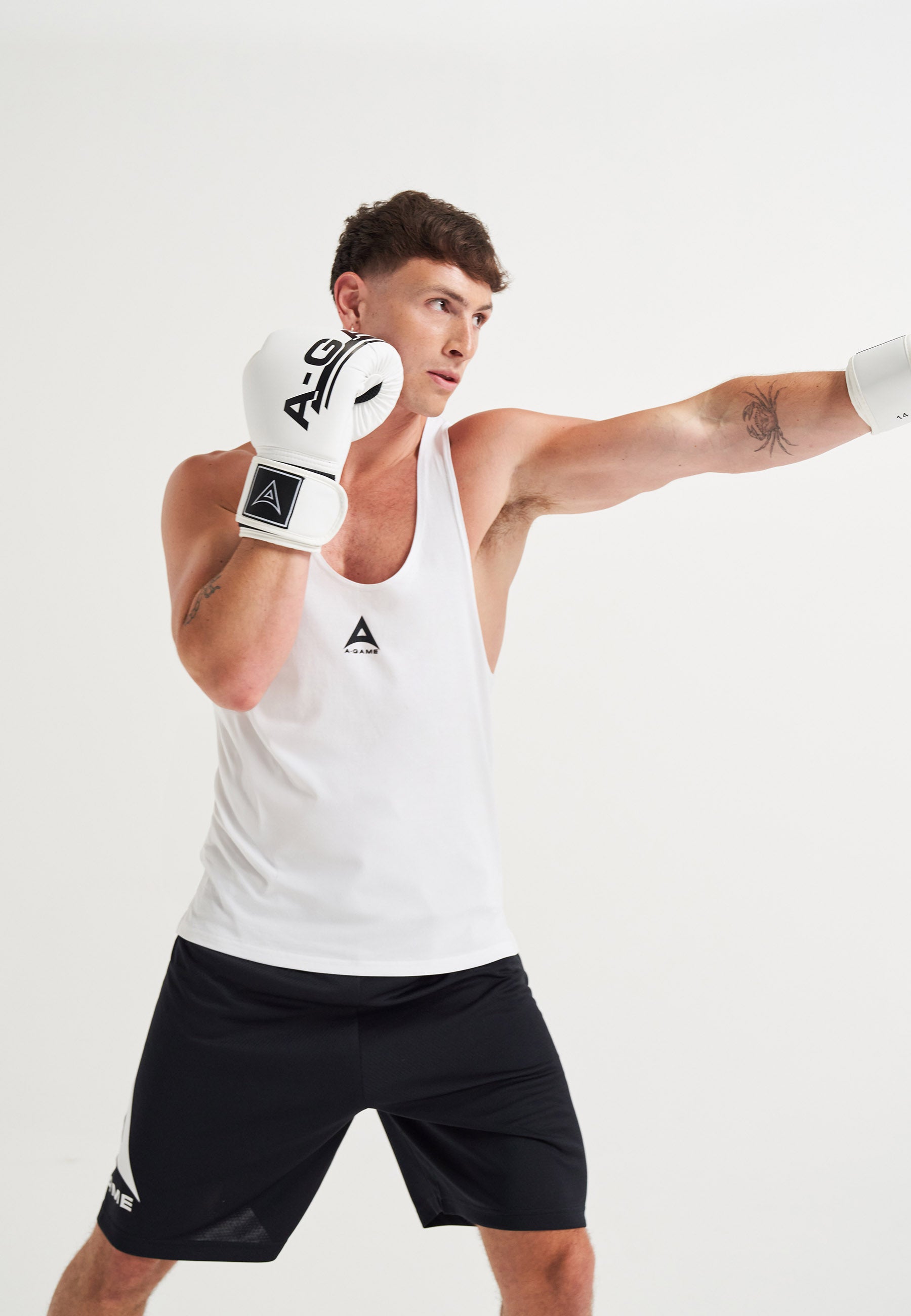 GILET D'ENTRAÎNEMENT STRINGER A-GAME POUR HOMMES - BLANC
