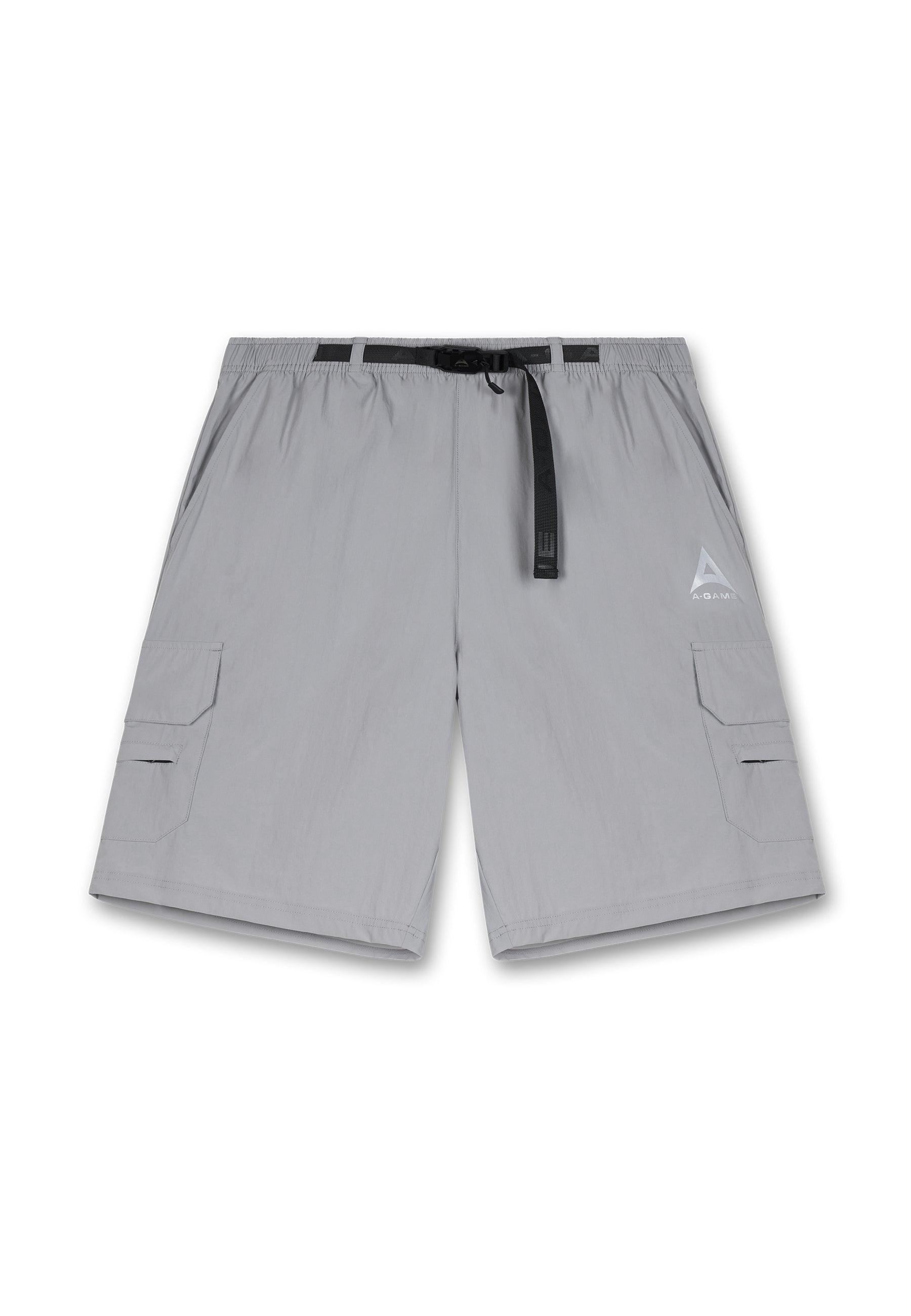 SHORT CARGO TECH A-GAME POUR HOMMES - GRIS ACIER