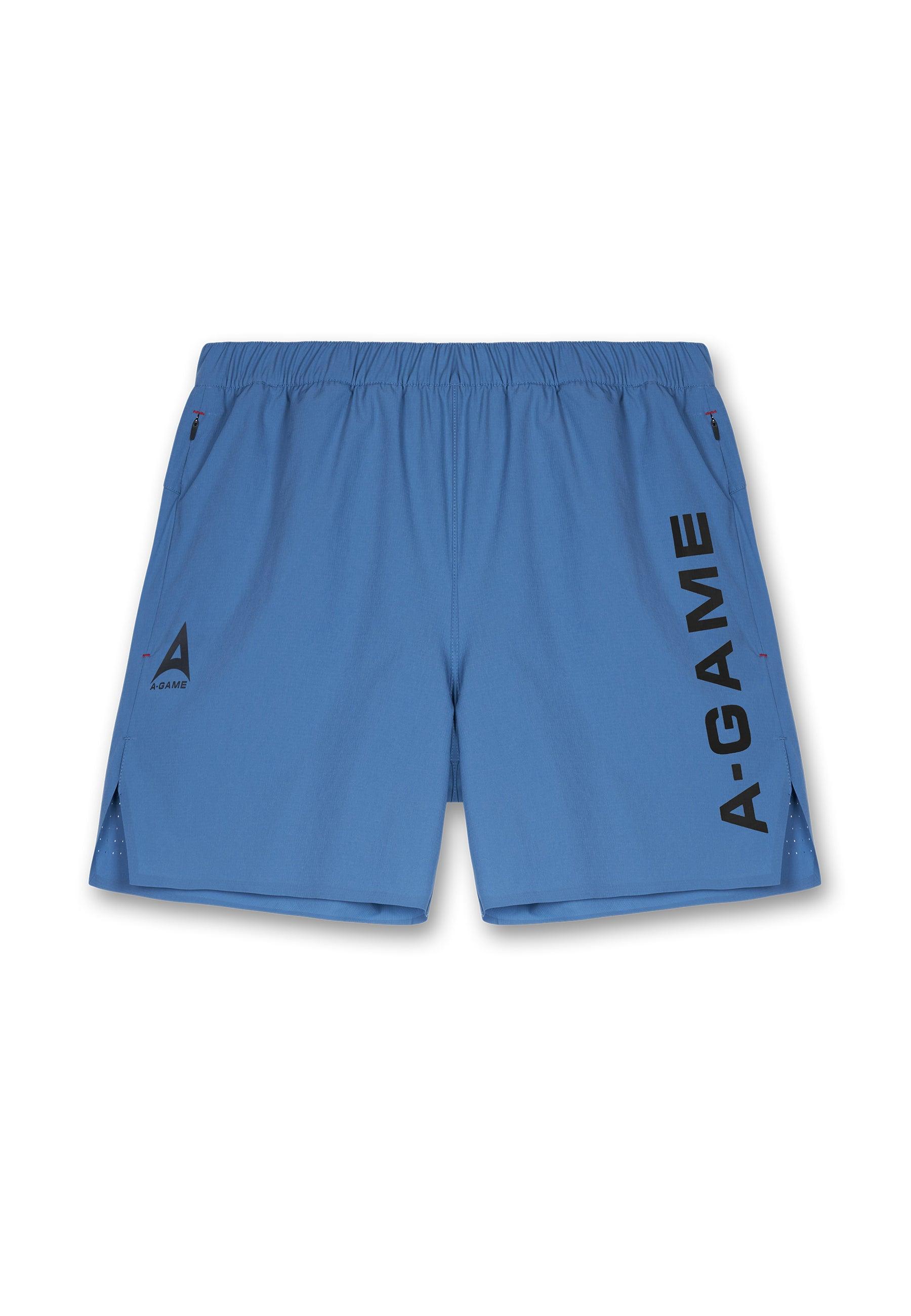 SHORT D'ENTRAÎNEMENT A-GAME POUR HOMMES - BLEU OCÉAN