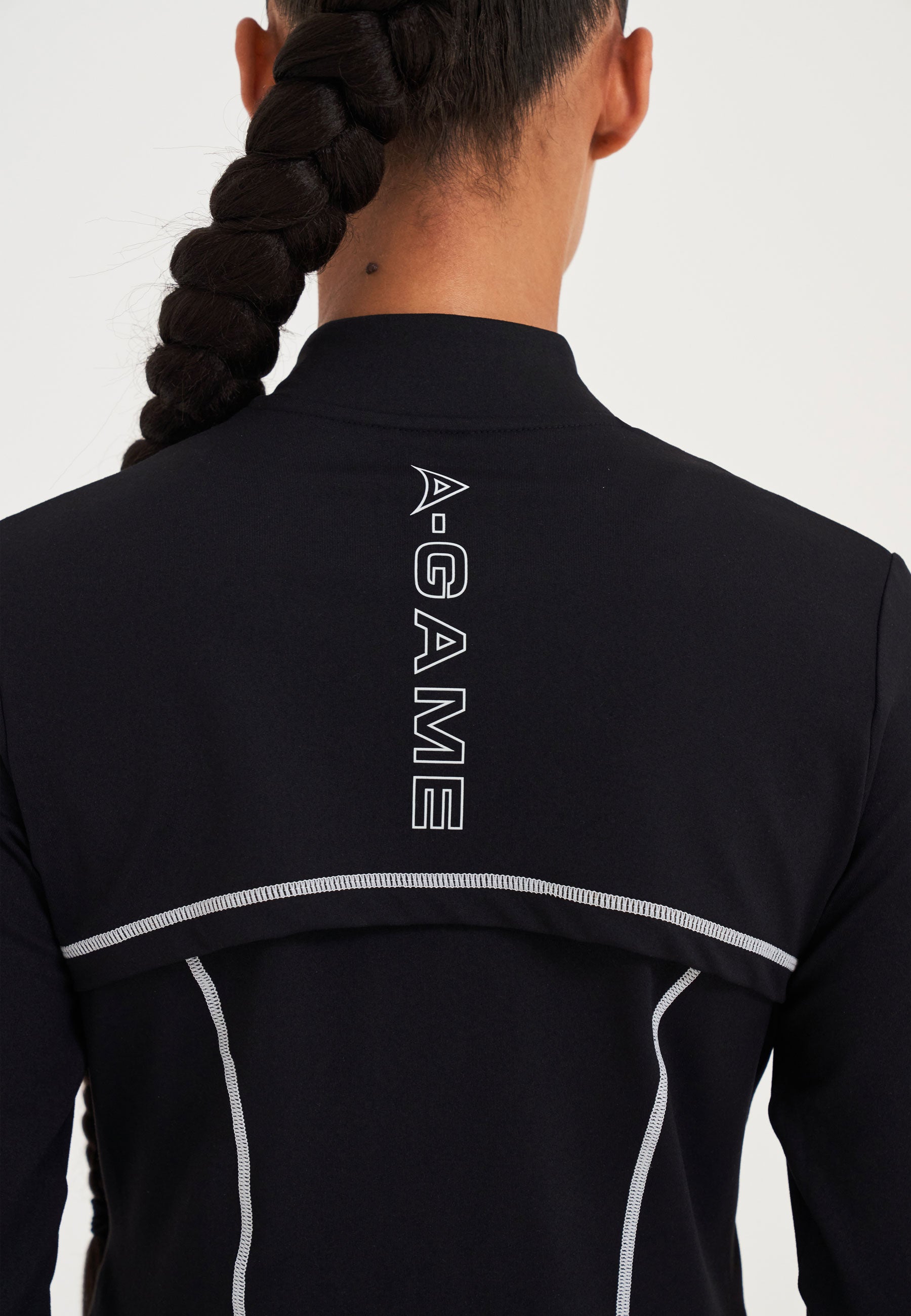 POLAIRE THERMIQUE AJUSTÉE A-GAME POUR FEMME - NOIR