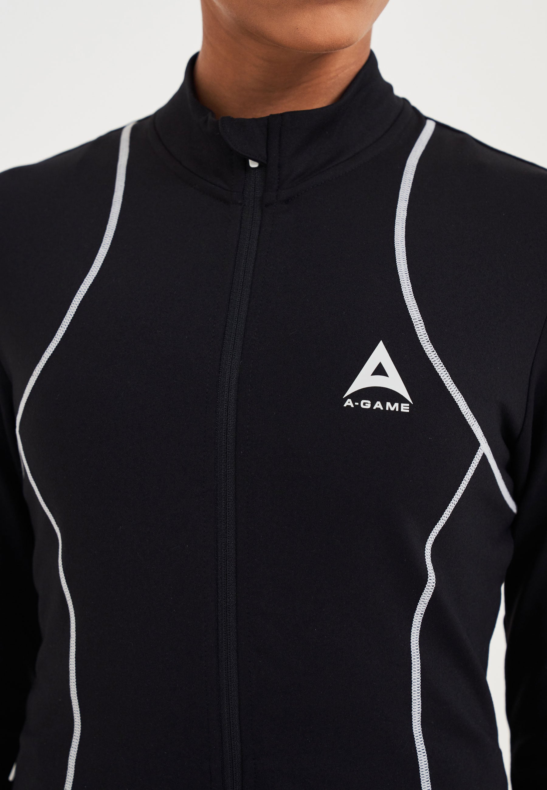 POLAIRE THERMIQUE AJUSTÉE A-GAME POUR FEMME - NOIR