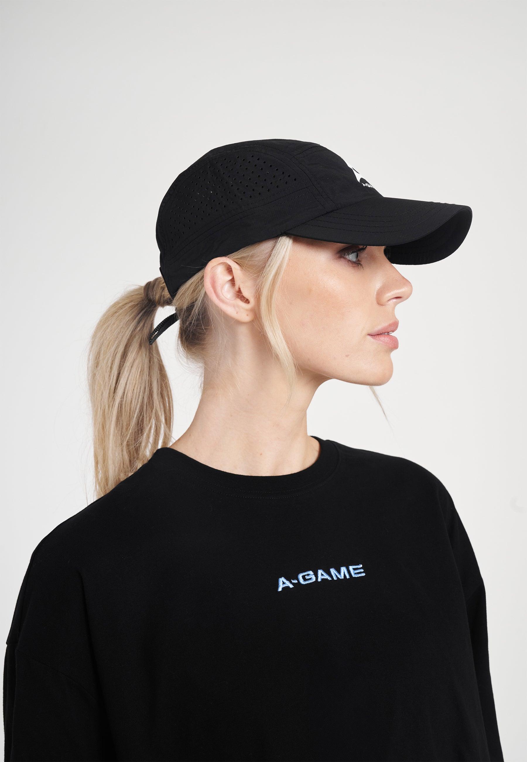 CASQUETTE DE RUNNING UNISEXE A-GAME PERFORMANCE - NOIR