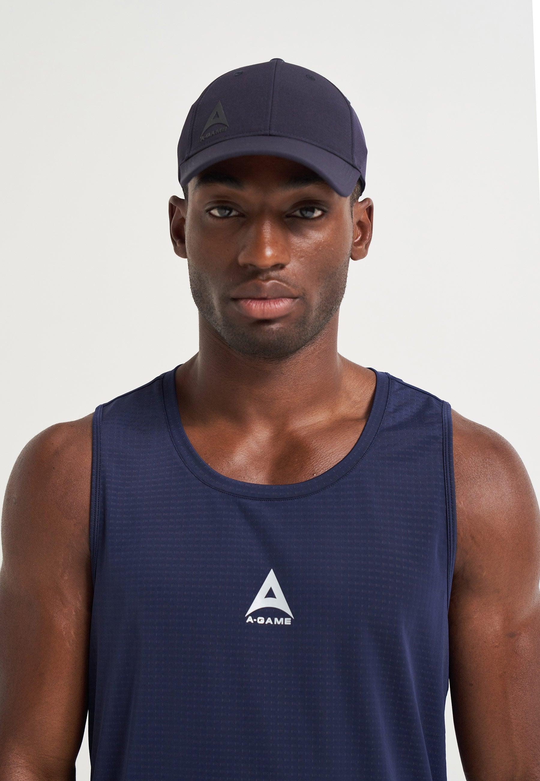 CASQUETTE D'ENTRAÎNEMENT ANTIDOUCHE UNISEXE A-GAME - MARINE