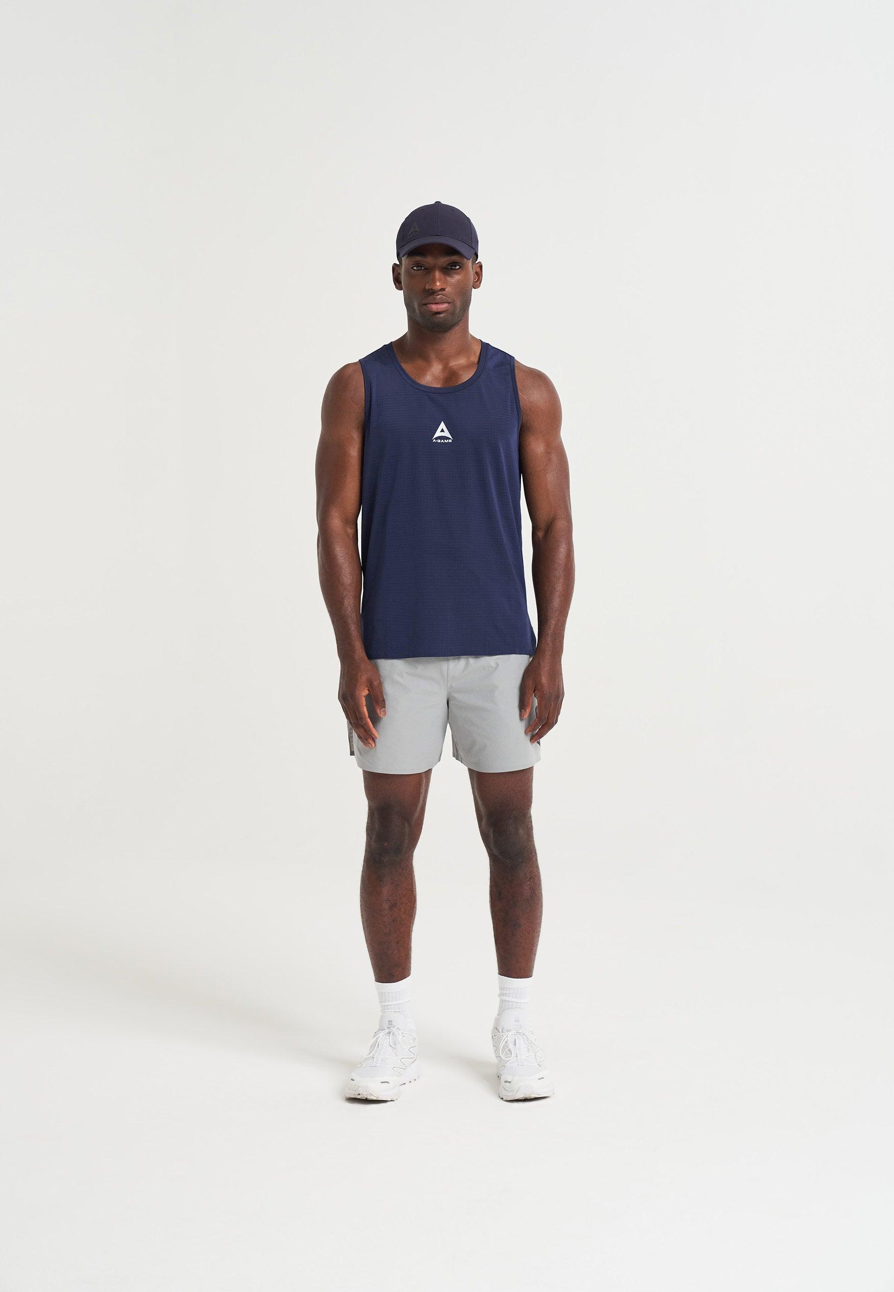 CASQUETTE D'ENTRAÎNEMENT ANTIDOUCHE UNISEXE A-GAME - MARINE