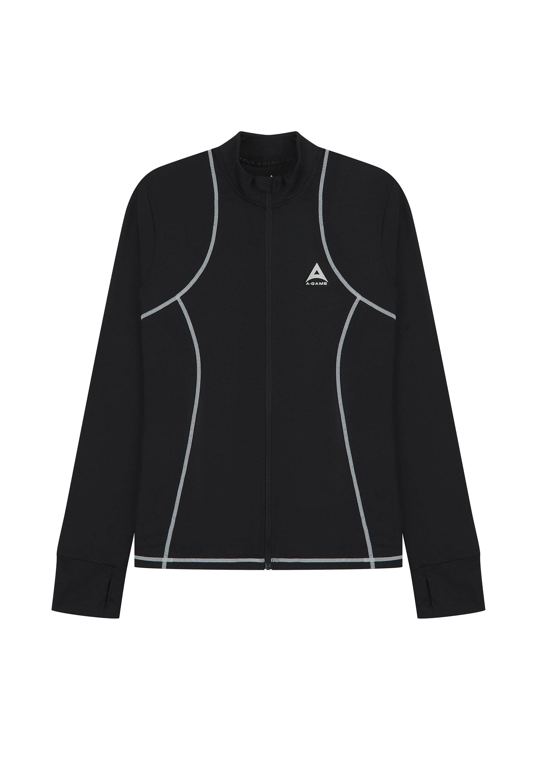 POLAIRE THERMIQUE AJUSTÉE A-GAME POUR FEMME - NOIR