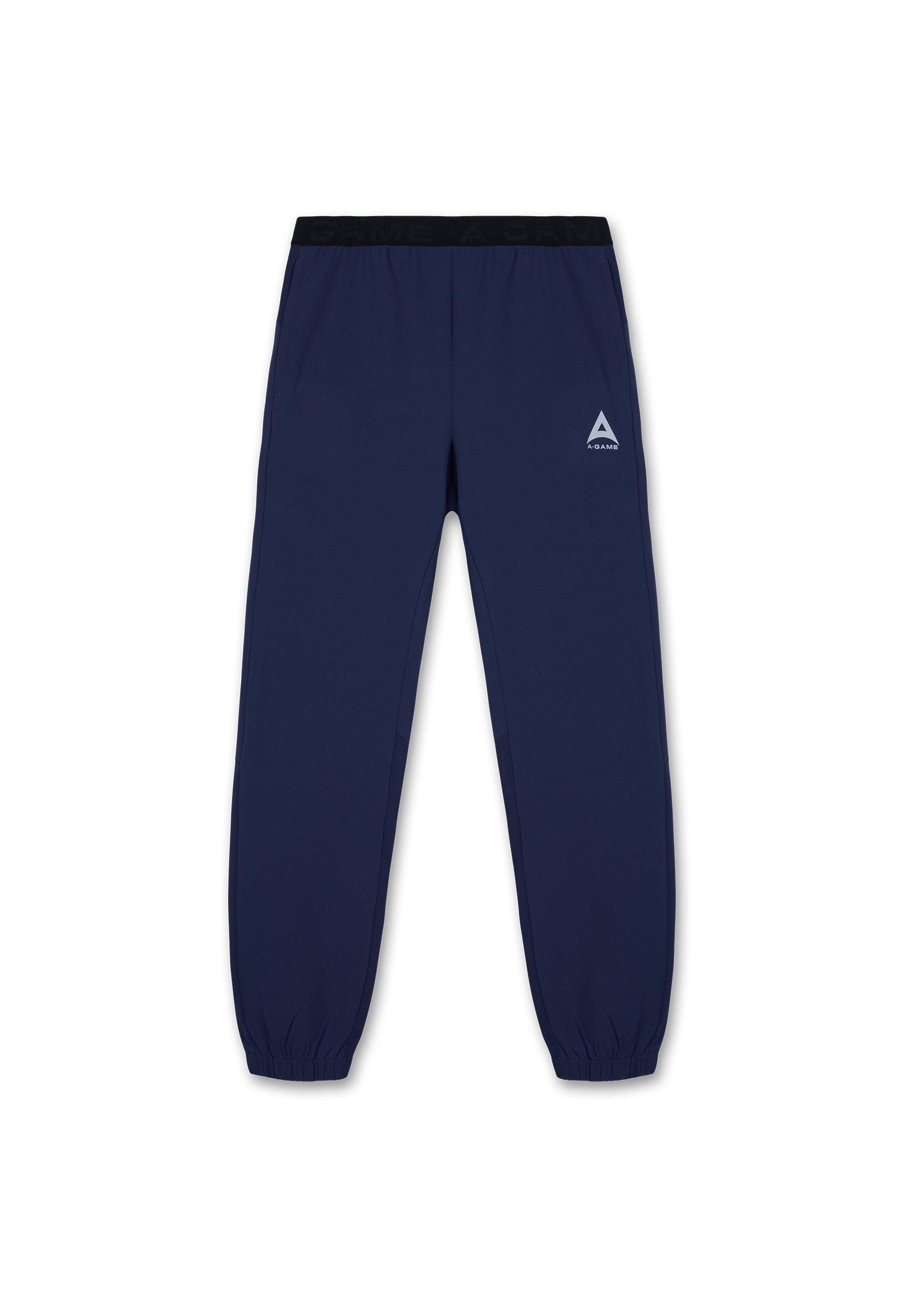 PANTALON D'ENTRAÎNEMENT À REVÊTEMENTS A-GAME POUR HOMMES - MARINE
