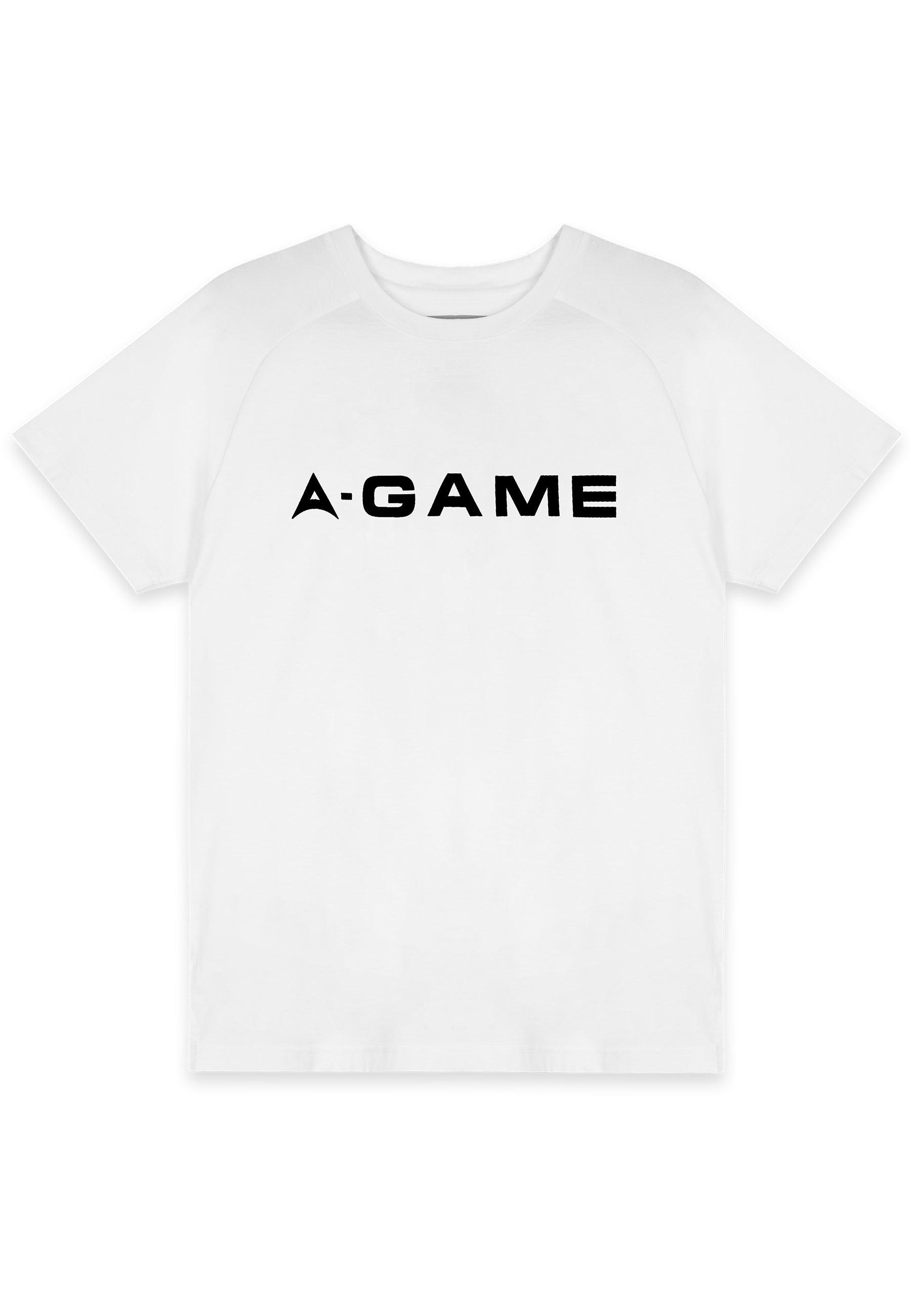 T-SHIRT AVEC LOGO GRAPHIQUE POUR HOMMES BRING YOUR A-GAME - BLANC