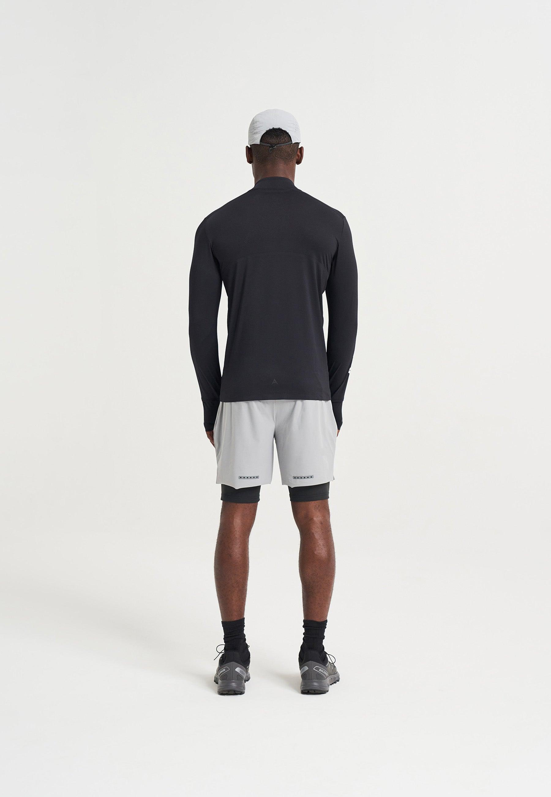 Maglia da allenamento a maniche lunghe A-Game Performance da uomo - Nera
