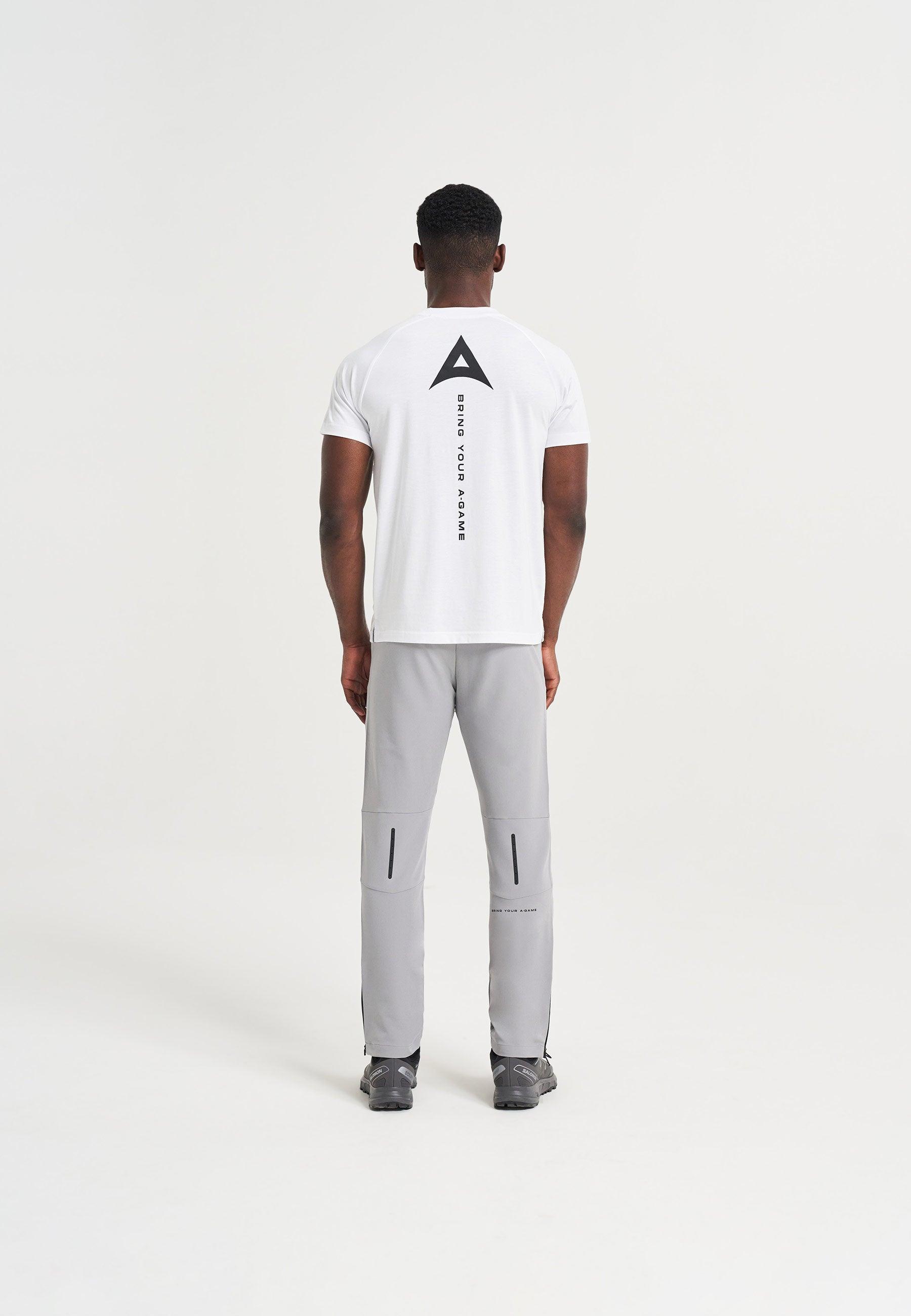 T-SHIRT AVEC LOGO GRAPHIQUE POUR HOMMES BRING YOUR A-GAME - BLANC