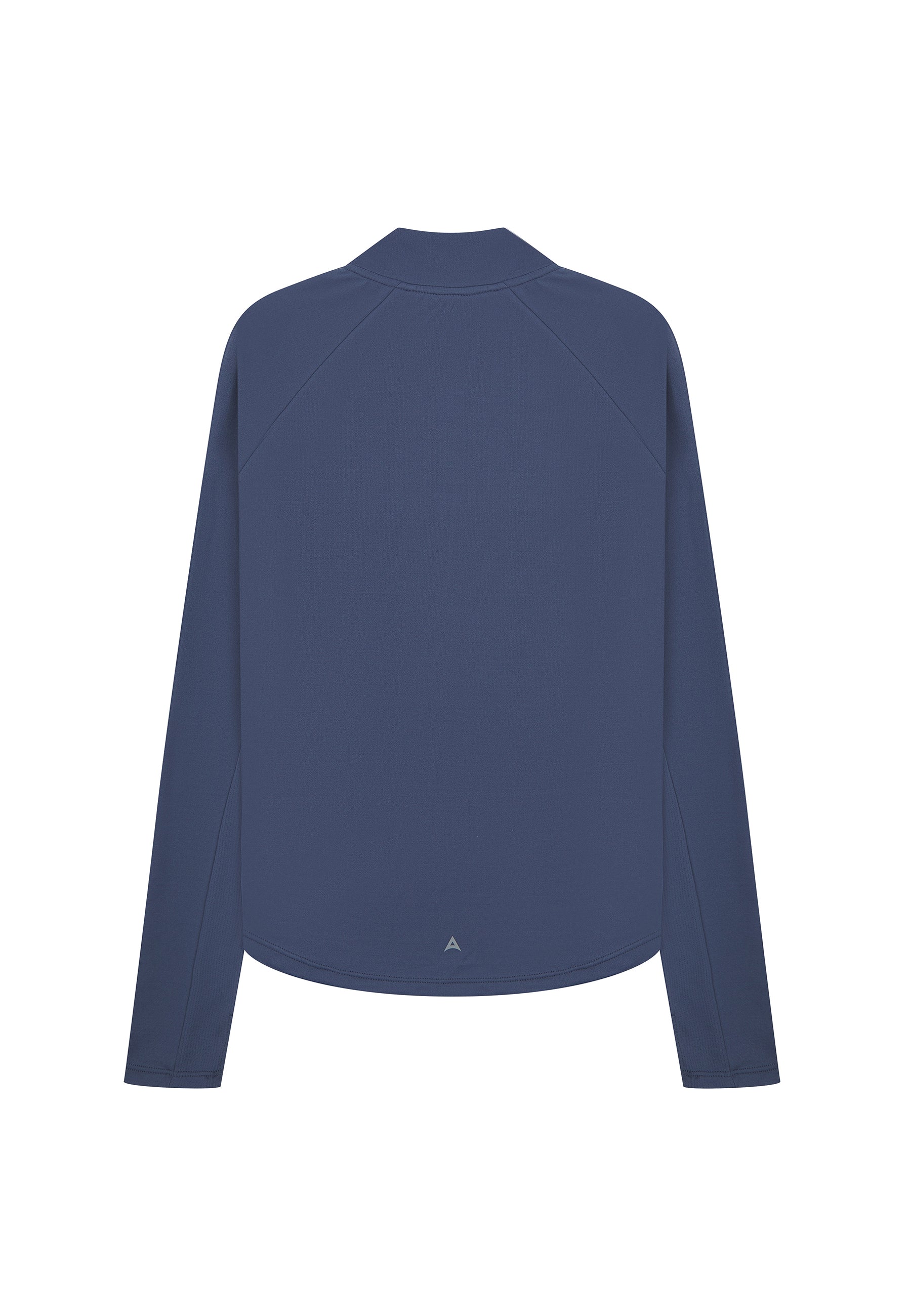 HAUT D'ENTRAÎNEMENT AJUSTÉ A-GAME QUART ZIP POUR FEMME - BLEU