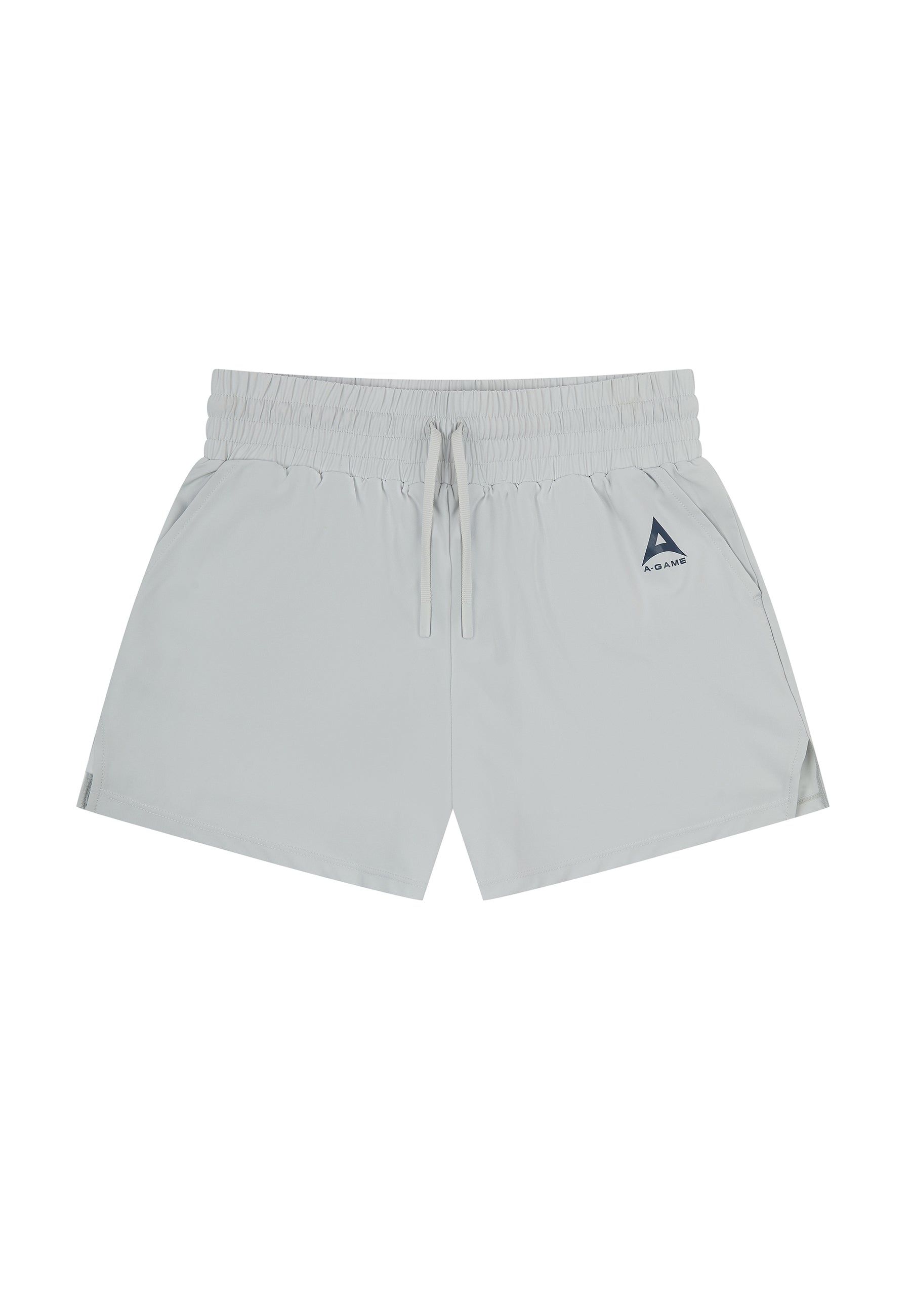 SHORT DE COUREUR D'ENTRAÎNEMENT A-GAME POUR FEMME - GRIS