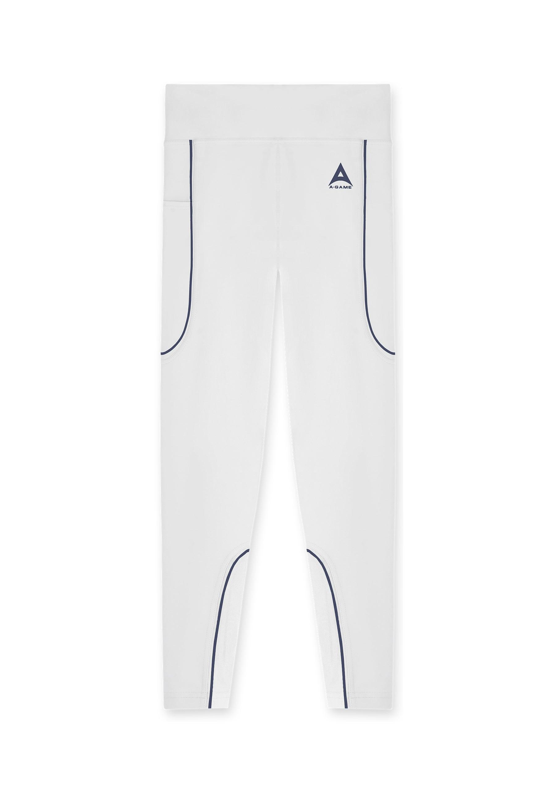 LEGGING DE RUNNING RÉFLÉCHISSANT TAILLE HAUTE A-GAME FEMME - GRIS