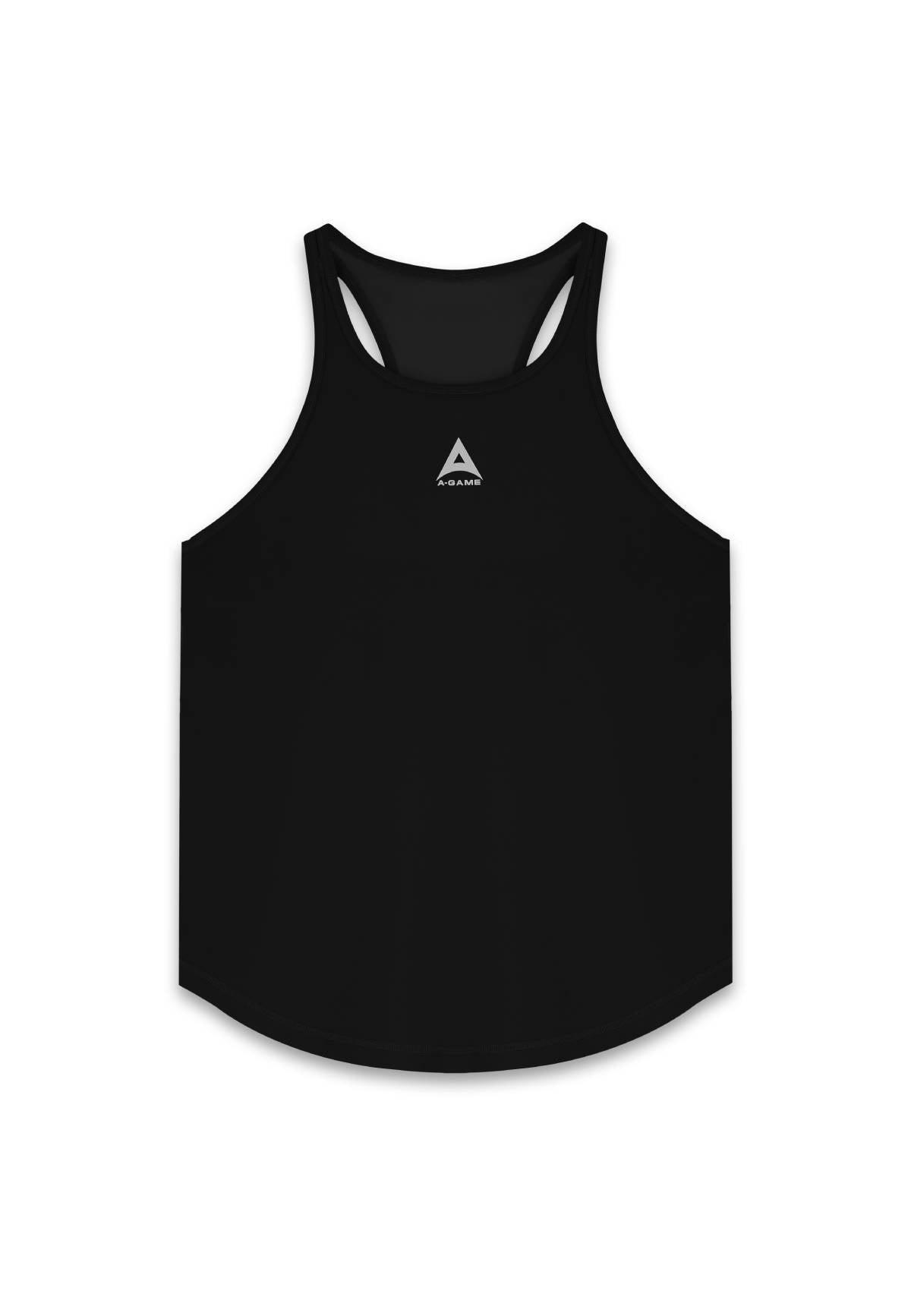GILET D'ENTRAÎNEMENT A-GAME RELAXED RACER BACK POUR FEMME - NOIR
