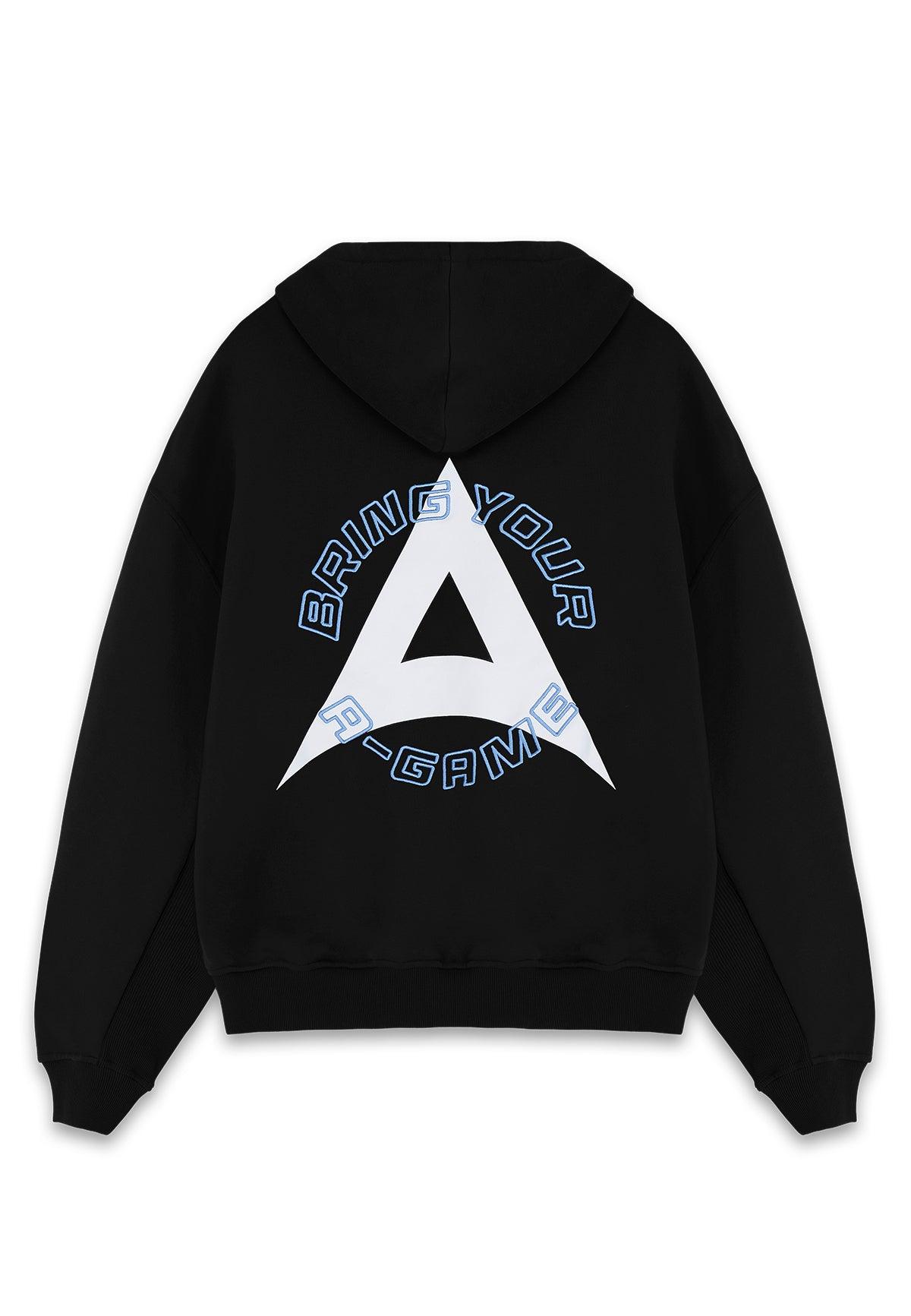 SWEAT À CAPUCHE GRAPHIQUE APPORTEZ VOTRE A-GAME POUR FEMMES - NOIR