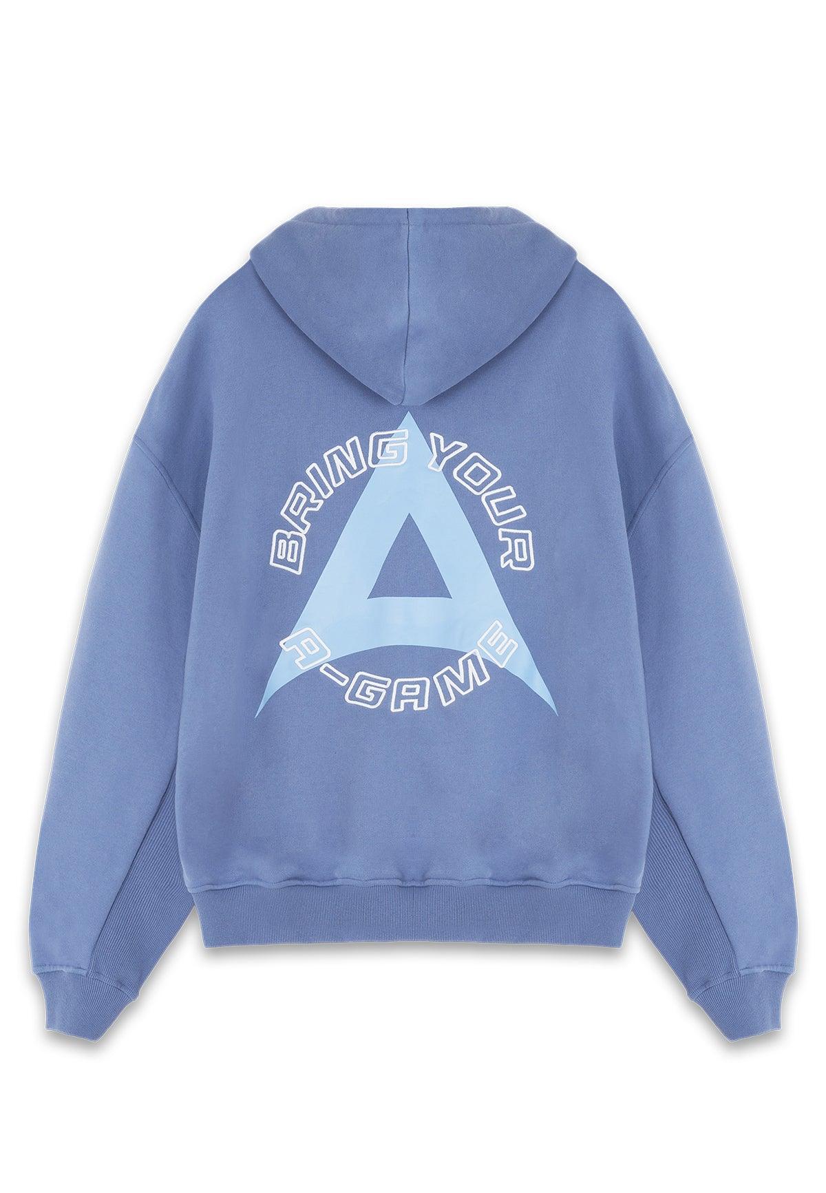 SWEAT À CAPUCHE GRAPHIQUE APPORTEZ VOTRE A-GAME POUR FEMMES - BLEU ÉLÉMENTAIRE