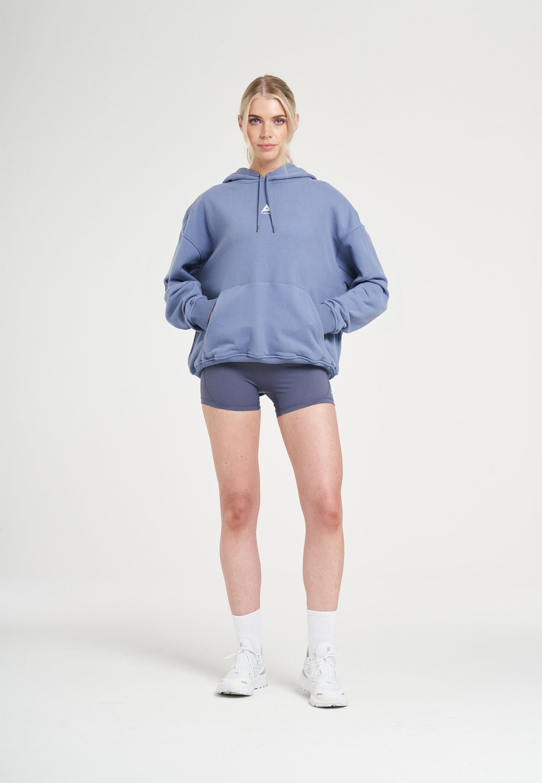 SWEAT À CAPUCHE GRAPHIQUE APPORTEZ VOTRE A-GAME POUR FEMMES - BLEU ÉLÉMENTAIRE